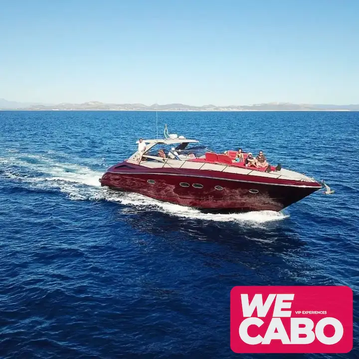 Image of the Pasha yacht in Cabo San Lucas, perfect for small groups seeking luxury and exclusivity at sea.